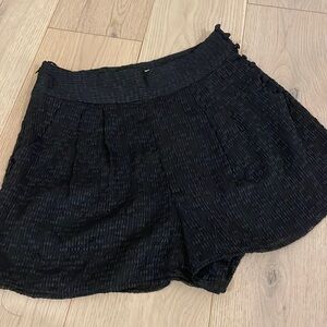 Lenon black dressy shorts from Anthropologie size small